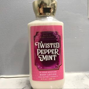 New Bath & Body Works Twisted Peppermint Body Lotion